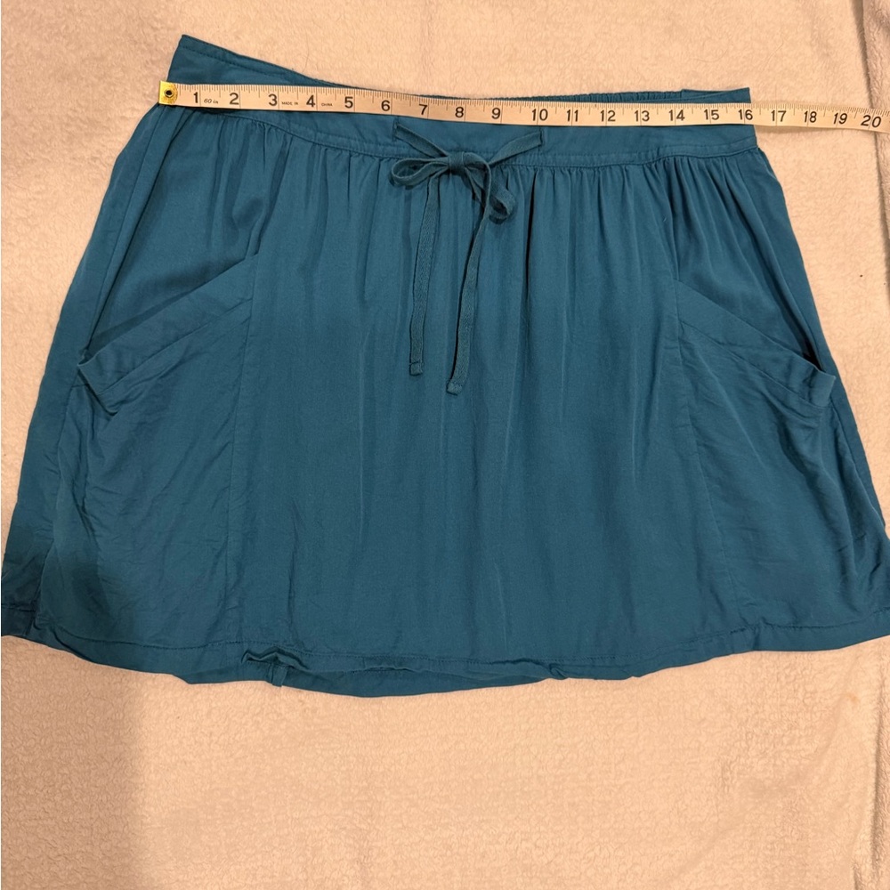Caslon Women's Teal Skirt, Size Petite M